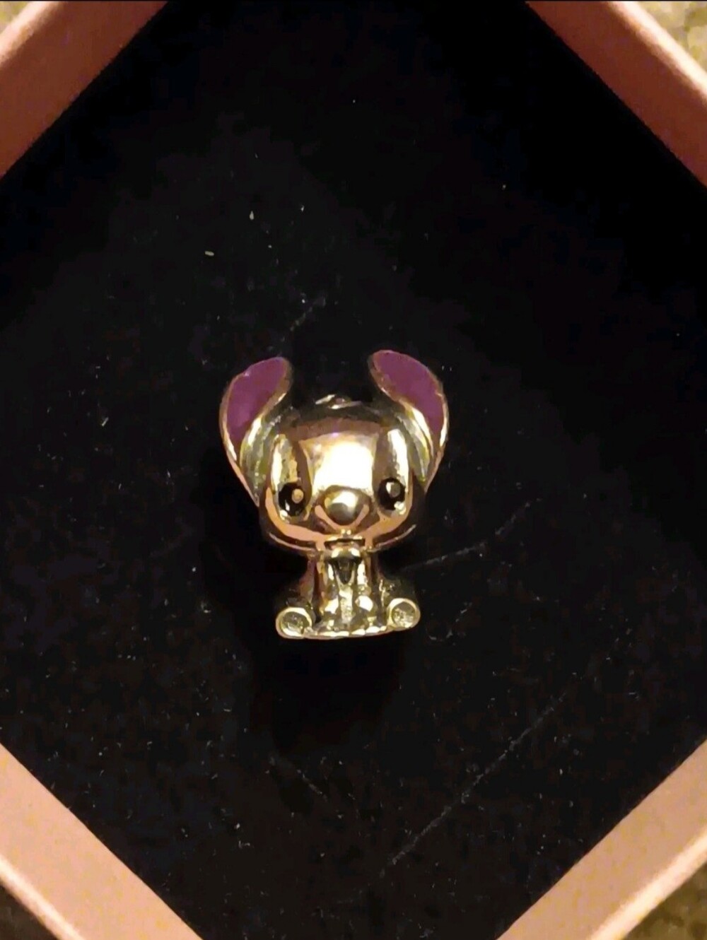 PANDORA × DISNEY LILO & STITCH SLIDE ON CHARM WITH CHARM BOX AND POUCH! - Picture 10 of 10